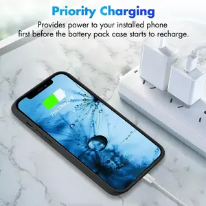 Étui de chargeur de <span class=keywords><strong>batterie</strong></span> 10000 mAh pour <span class=keywords><strong>iPhone</strong></span> <span class=keywords><strong>12</strong></span> Mini 12pro <span class=keywords><strong>12</strong></span> <span class=keywords><strong>Pro</strong></span> <span class=keywords><strong>Max</strong></span>, <span class=keywords><strong>batterie</strong></span> externe pour <span class=keywords><strong>iPhone</strong></span> <span class=keywords><strong>12</strong></span> <span class=keywords><strong>Pro</strong></span> <span class=keywords><strong>Max</strong></span>, <span class=keywords><strong>coque</strong></span> de téléphone - Product Image 2