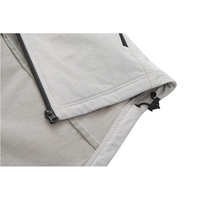 Blouson Bomber Décontracté Surdimensionné en Toile à Capuche – Respirant, Imperméable, Grande Taille, Zippé, Réversible, Séchage Rapide pour Hommes et Femmes