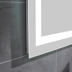 Thông minh LED phòng tắm Gương hình chữ nhật thiết kế hiện đại chung gương trang điểm với LED ánh sáng cho khách sạn - Product Image 2