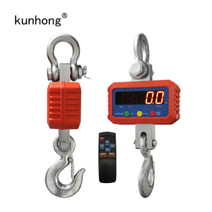 Kunhong 100kg cân bằng kỹ thuật số 1000kg cần cẩu móc <span class=keywords><strong>OCS</strong></span> ánh sáng từ xa treo LED chỉ số kỹ thuật số điện tử treo quy mô - Product Image 1
