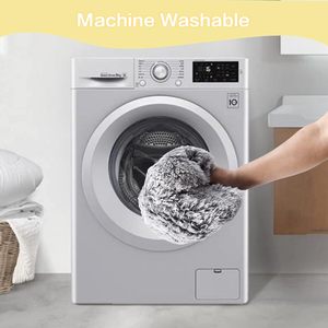 Cama de perro Donut lavable de felpa PV de alta calidad con cubierta extraíble - Product Image 4