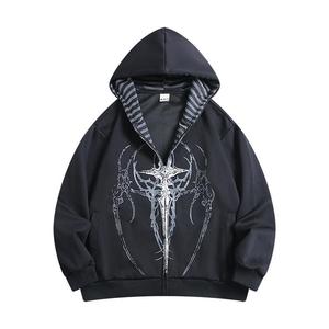 Sudadera con Capucha Personalizada para Hombre, 100% Algodón, Gruesa, para Invierno, Sólida, Transpirable, Resistente al Viento, Ecológica, Corte Regular, Largo Regular - Product Image 1
