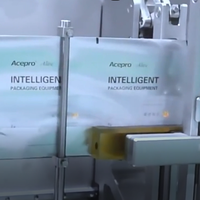 Pompe électrique entièrement automatique haut de gamme pour machine pour sacs alimentaires en plastique/film/feuille pour produits en poudre/liquide/granulés