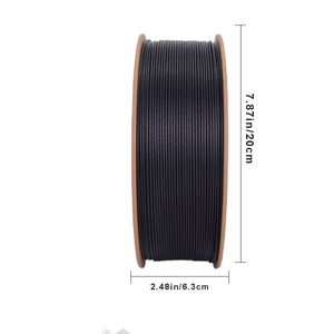 Filamento para Impresora 3D ABSGF, Filamento <span class=keywords><strong>de</strong></span> Fibra <span class=keywords><strong>de</strong></span> Vidrio con Textura Mate, Resistente a Altas Temperaturas, Alta Resistencia, Filamento ABS-GF para Impresora 3D - Product Image 4