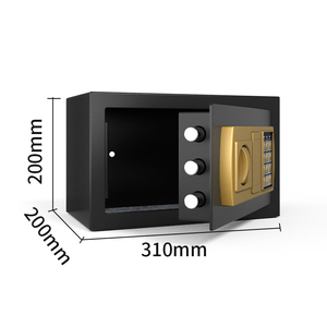 Brankas <span class=keywords><strong>Digital</strong></span> Elektronik untuk Uang dengan Kunci Kode untuk Hotel dan Rumah, Kotak Brankas Mini Kecil - Product Image 2