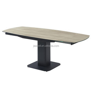 <span class=keywords><strong>Table</strong></span> à manger pivotante avec fonction d'extension, très vendue sur le marché français, fabriquée en Chine, <span class=keywords><strong>table</strong></span> en céramique de qualité supérieure, en pierre frittée - Product Image 1