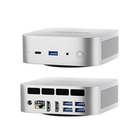Mini PC haute performance MQR, AMD R7 7735H, 32 Go de mémoire LPDDR5, SSD NVMe PCIe de 1 To, 4K UHD, WiFi6, double système d'exploitation, Win11 Pro, Linux, bureau