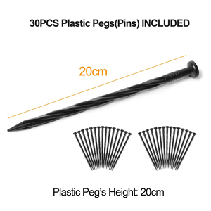 Borde de borde de césped Borde de borde de jardín de acero inoxidable para patio trasero americano para instalación de césped artificial con clavos de fijación - Product Image 3