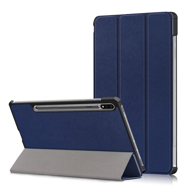 Business Tablet Case Slim Lightweight Pu Leather Matte Cover for Samsung Galaxy Tab S7 SE S8 Plus Case