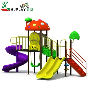 Equipo de juego al aire libre del parque personalizado profesional, juego interior de plástico de deslizamiento para niños - Product Image 2