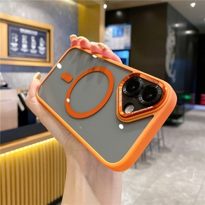 เคสปกป้องเลนส์รูปนกอินทรีด้วยไฟฟ้าเคสโทรศัพท์ใสสำหรับ iPhone 16 15 PRO MAX 14ที่ครอบชาร์จแบบแม่เหล็กไร้สาย - Product Image 4