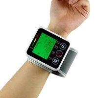 Produk Tren Grosir Alat Kesehatan Rumah Tangga Digital BP Cuff Tensiometer Sphygmomanometer Mesin Pengukur Tekanan Darah Pergelangan Tangan