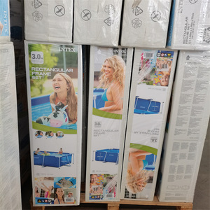 <span class=keywords><strong>Piscina</strong></span> <span class=keywords><strong>Intex</strong></span> 28272, <span class=keywords><strong>Piscina</strong></span> Rectangular Fácil de Instalar, Piscinas Elevadas con Marco Metálico Plegable, <span class=keywords><strong>Piscina</strong></span> Fuori Terra - Product Image 5