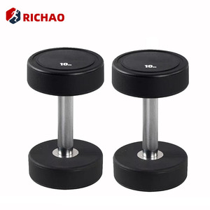 Custom Logo Urethane Gym Weights Dumbells Set Commercial 5KG <strong>10kg</strong> <strong>Dumbell</strong> Pair Fitness CPU Dumbbells - Product Image 1