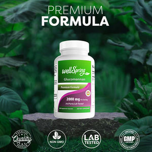 Pilules amincissantes végétaliennes biologiques de qualité supérieure, capsules d'antioxydants au glucomannane de <span class=keywords><strong>konjac</strong></span>, 180 capsules, 2 doses par jour <span class=keywords><strong>pour</strong></span> la perte de poids chez l'adulte - Product Image 3