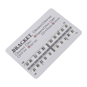 Apparecchi ortodontici Decare Roth, bracket dentali ortodontici autoleganti in metallo con certificazione CE, apparecchi per denti, garanzia 3 anni, 50 pezzi - Product Image 4