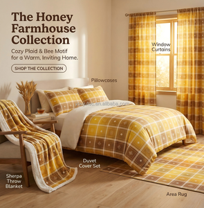 <span class=keywords><strong>Plaid</strong></span> géométrique <span class=keywords><strong>jaune</strong></span> confortable et chaud pour la décoration intérieure, 300 g/m², flanelle compressée sous vide, 50x60 pouces, motif personnalisé, utilisation en avion - Product Image 6