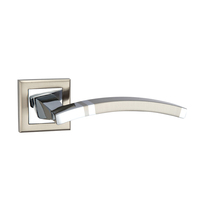 Poignées de porte et de fenêtre en gros, durables, Klamka Drzwiowa, marché polonais, poignée universelle en alliage d'aluminium pour porte intérieure en bois