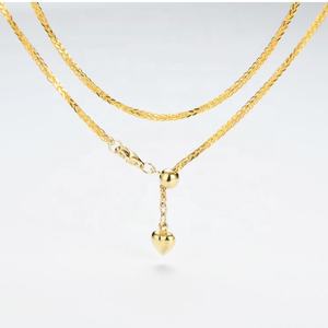 Dây Chuyền Ý Dệt Vàng Nguyên Khối 18K - Product Image 2