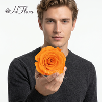 Têtes de roses éternelles en gros, personnalisées et conservées, pour mariages, remises de diplômes, Noël, Thanksgiving, Pâques, roses éternelles