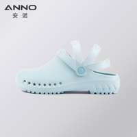 Sabots médicaux ANNO Workwear avec particules massantes, antidérapants, chaussures chirurgicales avec sangle pivotante pour salle d'opération