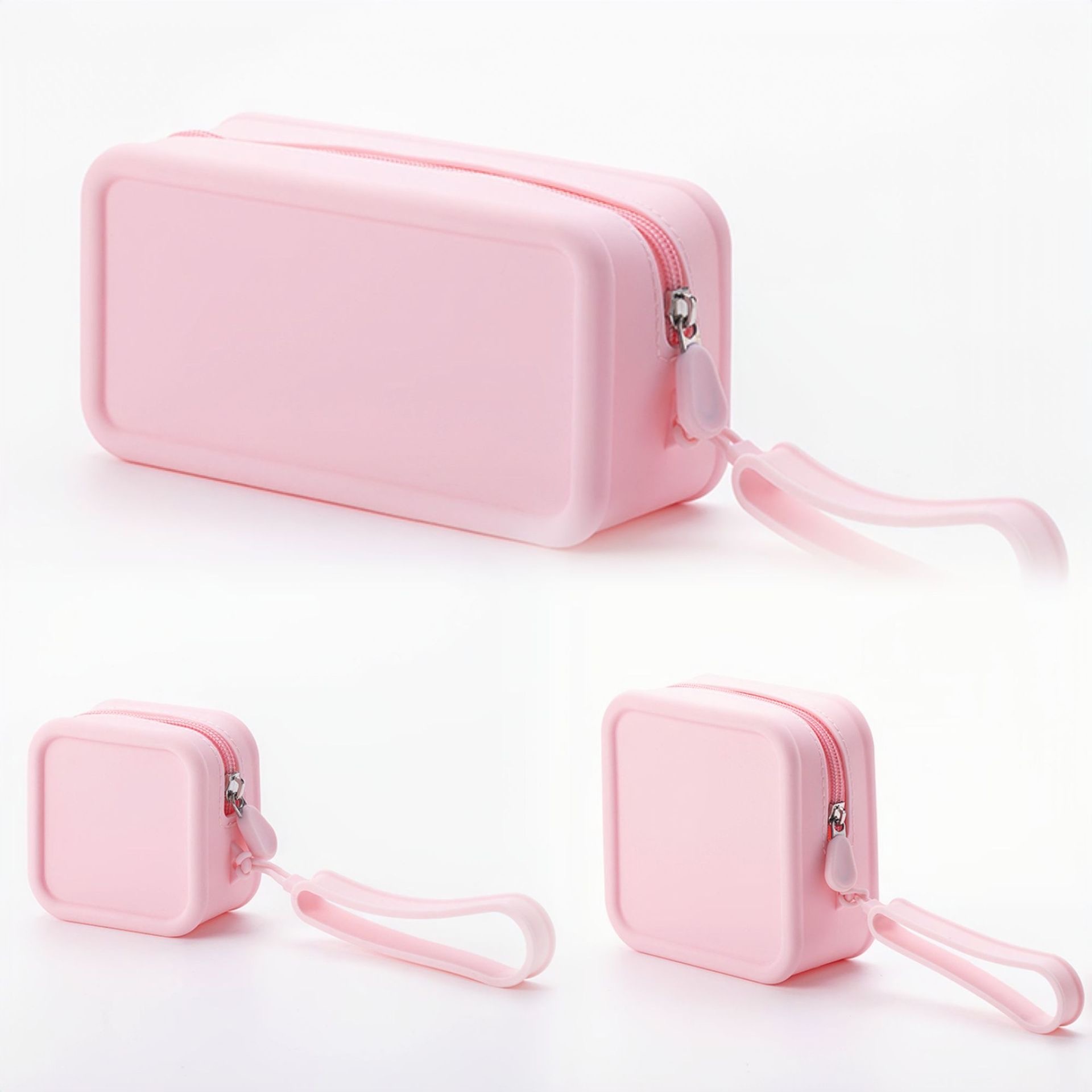 Sac carré --- Rose