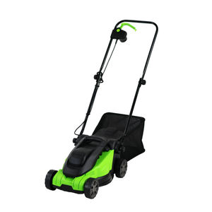 Hantechn Nuevo <span class=keywords><strong>1200W</strong></span> Carrete eléctrico Cortacésped 320mm Tamaño de corte Cortacésped con motor cepillado Altura de corte de 3 posiciones - Product Image 2