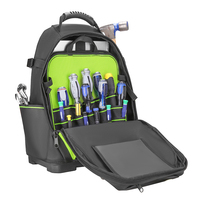 Sac à Dos Compact de Gros Robuste en Tissu Industriel pour Trousse à Outils de Voiture, Sac à Outils Durable pour Ingénieur et Électricien