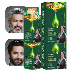 Tinte <span class=keywords><strong>para</strong></span> el Cabello de Alta Calidad Personalizado al por Mayor, Marca Privada, Tinte Herbal No Alérgico <span class=keywords><strong>para</strong></span> el Cabello, de Negro a Blanco - Product Image 1