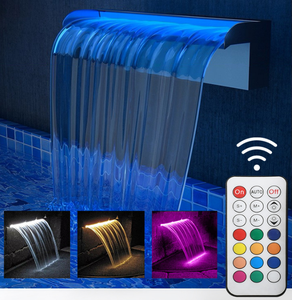 Moderner Edelstahl Wasserfall Regen vorhang Outdoor Garden Family Restaurant Hotel Lake - Product Image 4