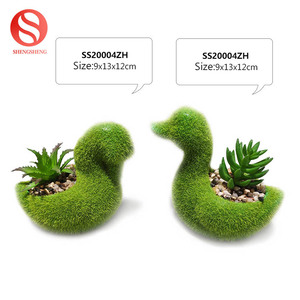 Vert décor maison flocage <span class=keywords><strong>en</strong></span> <span class=keywords><strong>terre</strong></span> cuite <span class=keywords><strong>en</strong></span> forme <span class=keywords><strong>de</strong></span> mouton <span class=keywords><strong>petit</strong></span> animal plante succulente <span class=keywords><strong>pot</strong></span> <span class=keywords><strong>de</strong></span> <span class=keywords><strong>fleur</strong></span> - Product Image 6