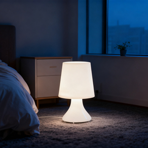 Modern Remote Control Battery Powered ABS Plastic Bedside LED <strong>Table</strong> Lamp-Dimmable Night <strong>Light</strong> with Color Changing - Product Image 4
