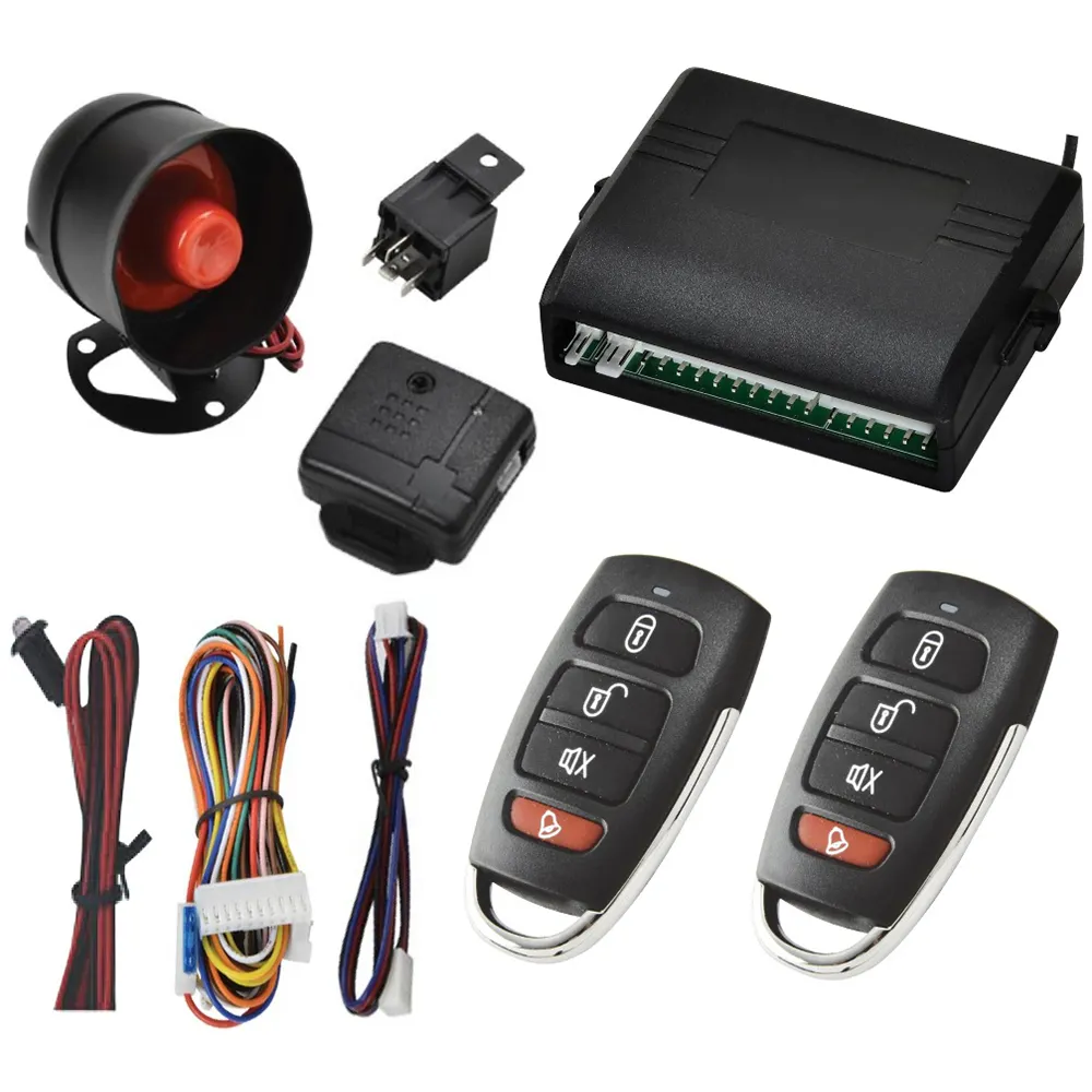 Universal Remote Smart Anti Diefstal Centrale Vergrendeling Auto-alarmen Security System Keyless Entry Systeem Auto-alarmen