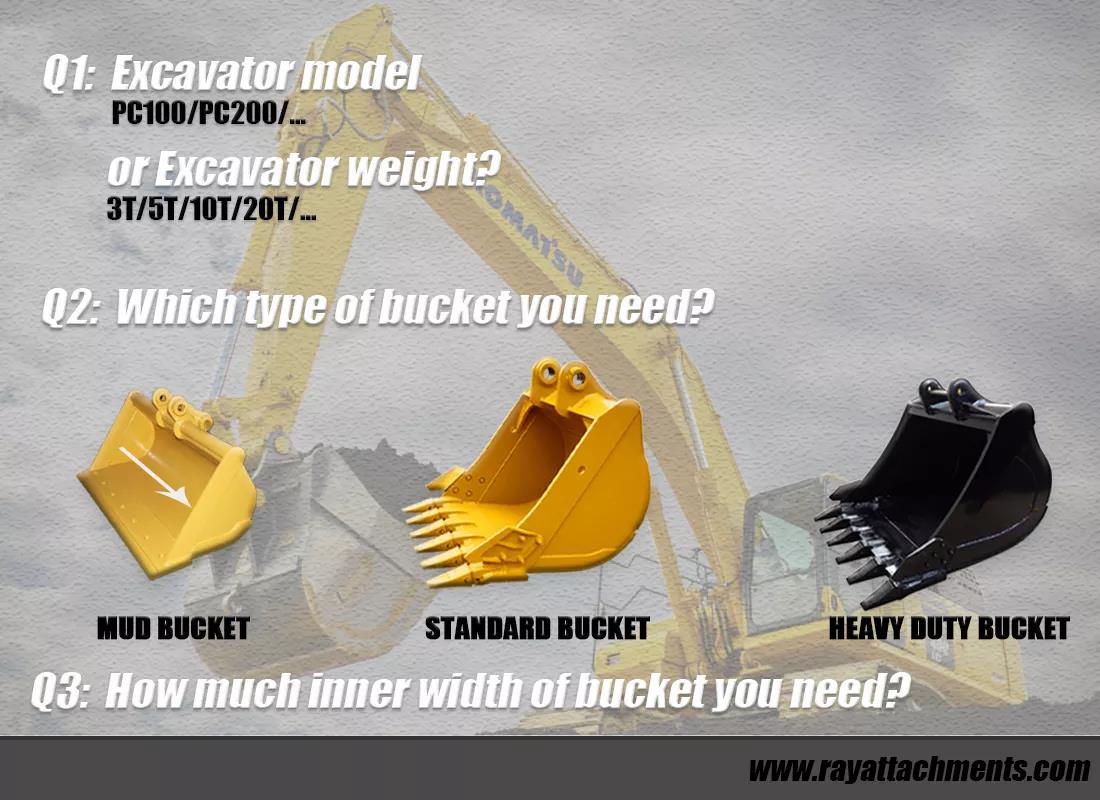 Backhoe Clam Clamshell Bucket For Mini Excavator Crane Grab Bucket