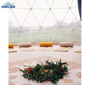 Lớn 18M 20m 25M 30m Đường kính thép geodesic mái vòm lều cho sự kiện Yoga bên đám cưới marquee - Product Image 4
