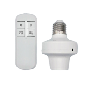 Kaiyi KY-DT0002 không dây điều khiển từ xa E27 Đèn đầu <span class=keywords><strong>433Mhz</strong></span> hai tốc độ thời gian chậm trễ tắt máy Led thông minh cơ sở đèn phạm vi 50m - Product Image 2