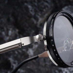 Lunettes de soleil réglables Nd9 à réduction de lumière, monture ronde, verres TAC, anti-éblouissement, unisexe, pour la pêche, la conduite, protection solaire - Product Image 4