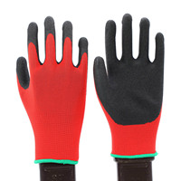 Gants de travail polyvalents de haute qualité XL, texturés, enduits de latex, antidérapants, résistants à l'usure, gants de sécurité