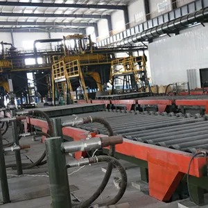 Foundry vacuum process casting molding machine production line / v process casting molding equipment