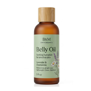 Huile Botanique Naturelle pour le Ventre Enceinte, Étiquette Privée Personnalisée, Extrait d'Olive, Sérum de Thérapie Corporelle pour Femmes Enceintes - Product Image 2