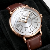Montre à quartz pour homme de la marque ONOLA, nouvelle collection, design unique et tendance, ceinture de loisirs, fabrication sur mesure, vente en gros
