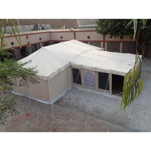 Tente de jardin en toile de luxe, fabrication sur mesure, tissu triple couche de qualité supérieure, style industriel, 8x12 mètres, quatre saisons - Product Image 2