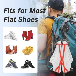 Clip <span class=keywords><strong>de</strong></span> fixation pour sac à dos et mousqueton pour chaussures <span class=keywords><strong>de</strong></span> <span class=keywords><strong>sport</strong></span>/chaussures à crampons - Rangement gain <span class=keywords><strong>de</strong></span> place pour voyages et sports <span class=keywords><strong>de</strong></span> plein air - Product Image 6