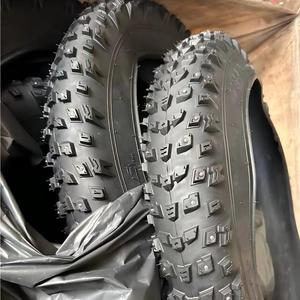 <span class=keywords><strong>Pneu</strong></span> de vélo à crampons d'hiver 26x4.0 20x4.0 <span class=keywords><strong>Pneu</strong></span> de vélo électrique gras pour la neige - Product Image 5