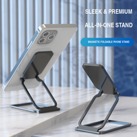 Support de téléphone magnétique pliable avec logo personnalisé OEM ODM, support pour doigts et mains en alliage de zinc, support PC FY19, directement de l'usine