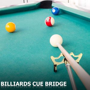 Support de queue de billard Skylety réglable en aluminium avec tête de pont en laiton amovible pour le snooker et le billard - Product Image 2