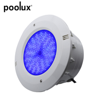 Projecteur LED mural PAR56 à résine, étanche IP68, à changement de couleur RGB, pour piscine, villa, hôtel et projets aquatiques