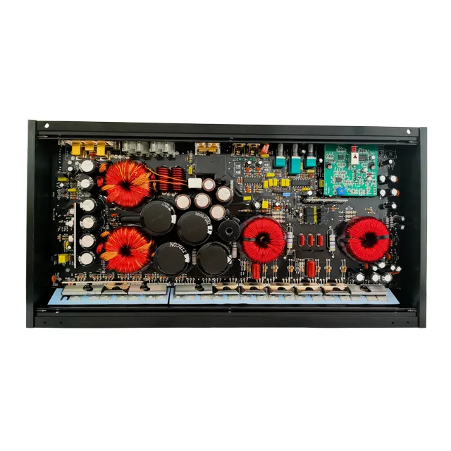 TP-1500.1D Professionele Auto Versterker 1500 Watt Auto Versterker Mono Blok 15V 1 Kanaals Klasse D Subwoofer Auto Audio Amp