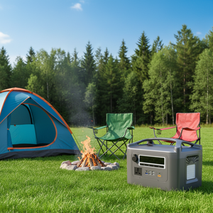 Station d'alimentation portable à batterie solaire 600W (256Wh-550.4Wh) 600W 600W 600W 600W - Product Image 2