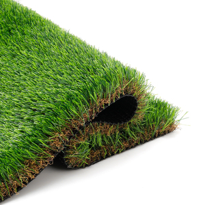 <span class=keywords><strong>Gazon</strong></span> artificiel durable en PP de 10 mm de hauteur de poils, idéal pour les murs, les jardins et les terrains de football extérieurs - Product Image 3